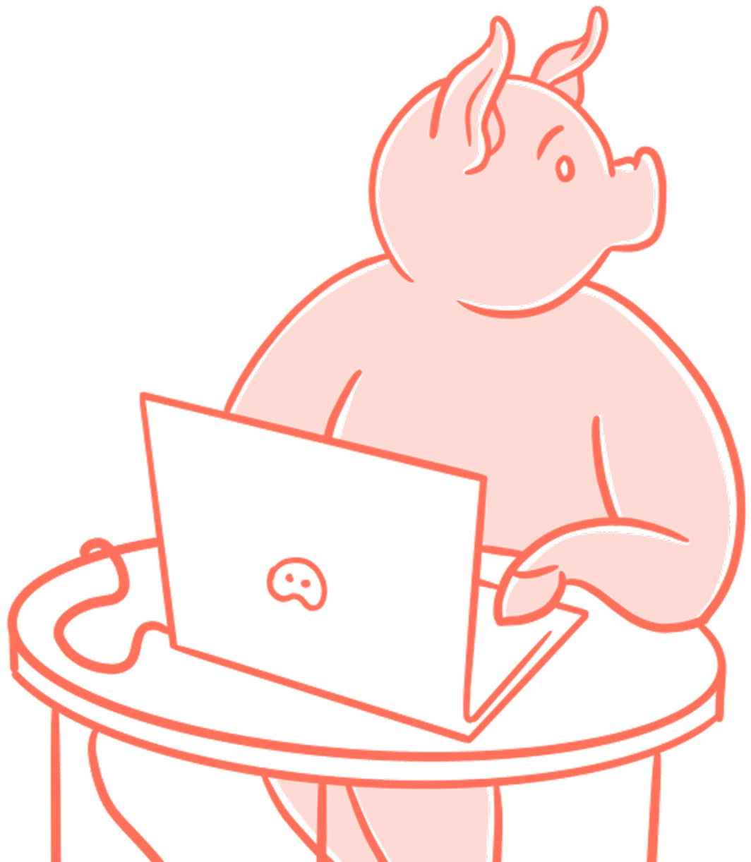 Pig on desktop